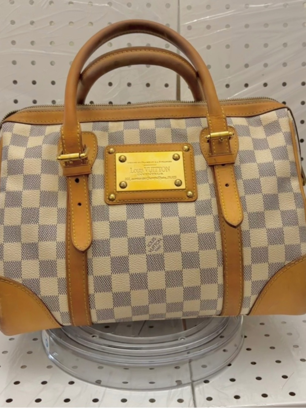 Authentic Louis Vuitton Damier Azur Berkeley Vintage